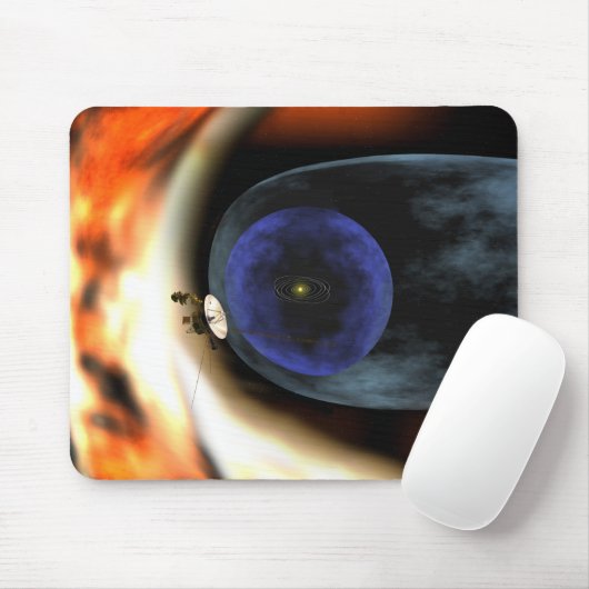 Raumfahrzeug Voyager 2 Mousepad (Mit Mouse)