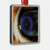 Raumfahrzeug Voyager 2 Ornament Aus Metall (Rechts)