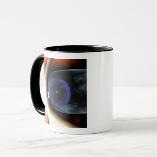 Raumfahrzeug Voyager 2 Tasse (Vorderseite Links)