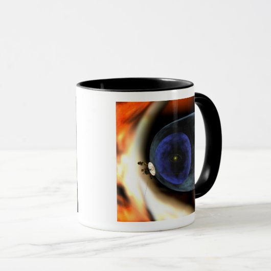 Raumfahrzeug Voyager 2 Tasse (VorderseiteRechts)