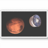 Raumfahrzeuge, die den Ausdauerwechsel befördern Aufkleber (Vorderseite)