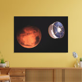 Raumfahrzeuge, die den Ausdauerwechsel befördern Leinwanddruck (Insitu (Wohnzimmer))