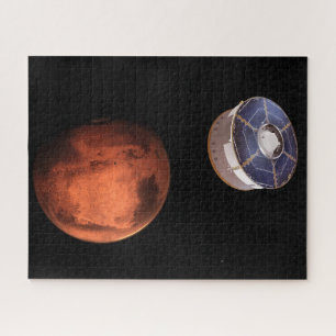 Raumfahrzeuge, die den Ausdauerwechsel befördern Puzzle