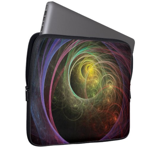 Raumfeuerwerk Laptopschutzhülle (Vorne Rechts)