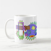 Raumfische Kaffeetasse (Links)
