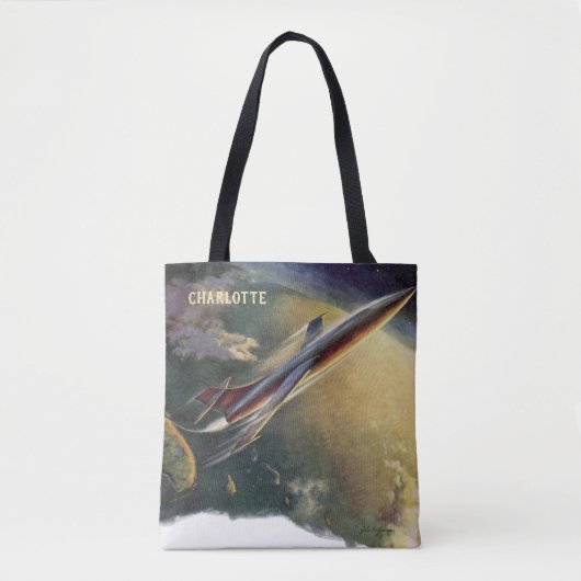 Raumflugzeug-Erde der Vintagen Science Fiction Tasche (Vorderseite)