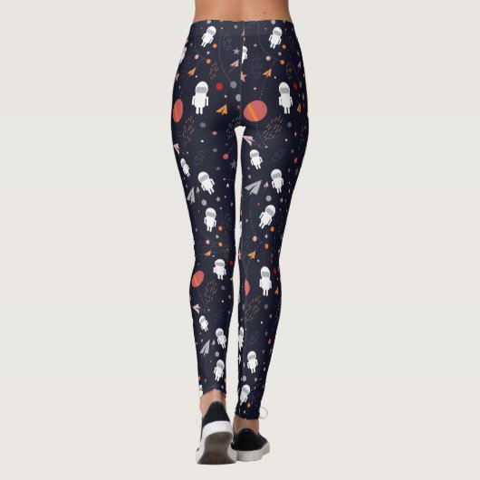 Raumflugzeug Leggings (Rückseite)