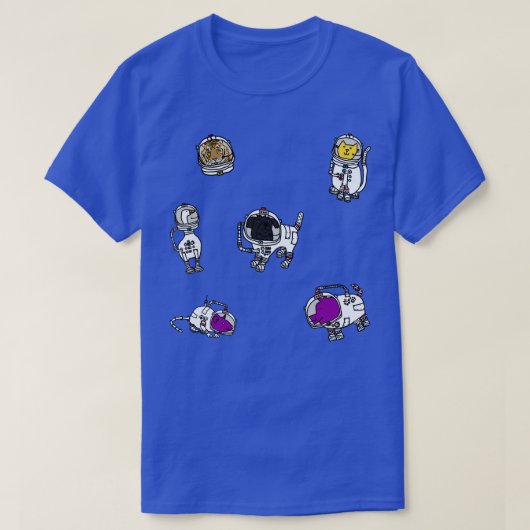 Raumflugzeuge T-Shirt (Design vorne)