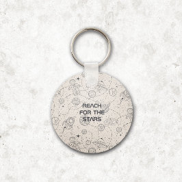 Raumforschung Galaxy Universe Star Personalize Schlüsselanhänger