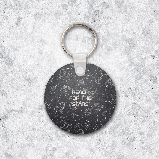 Raumforschung Galaxy Universe Star Personalize Schlüsselanhänger