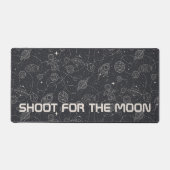 Raumforschung Galaxy Universe Star Personalize Schreibtischunterlage (Vorderseite)