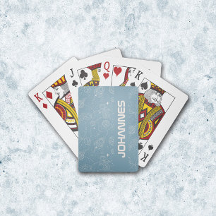 Raumforschung Galaxy Universe Star Personalize Spielkarten