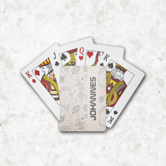 Raumforschung Galaxy Universe Star Personalize Spielkarten