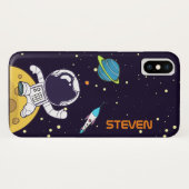 Raumforschung im Weltraum Case-Mate iPhone Hülle (Rückseite (Horizontal))