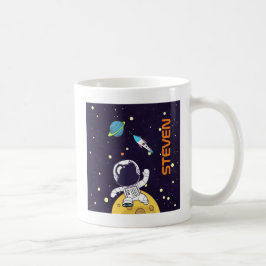 Raumforschung im Weltraum Kaffeetasse