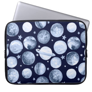 Raumgalaxie: Aquarellbilder Laptopschutzhülle