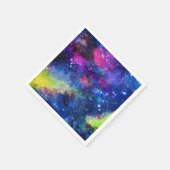 Raumgalaxie für Weltraumreisende Serviette (Ecke)