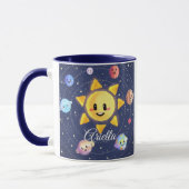 Raumgalaxie Planeten Tasse (Links)