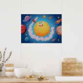 Raumgalaxie Poster (Küche)