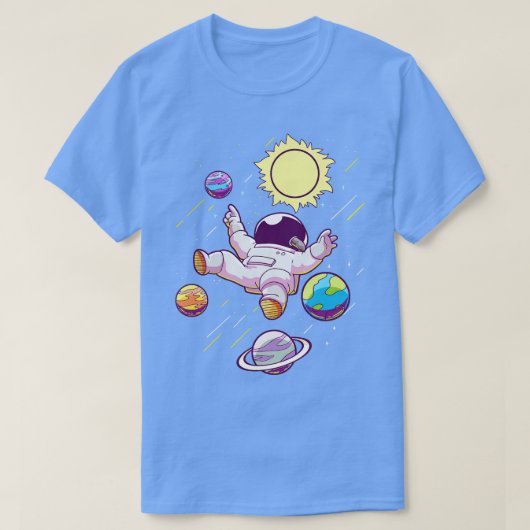Raumgalaxie T-Shirt (Design vorne)