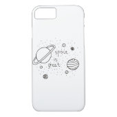 Raumgekritzel Case-Mate iPhone Hülle (Rückseite)