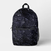Raumgeometrie Bedruckter Rucksack (Vorderseite)