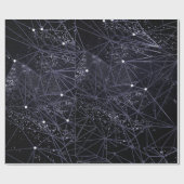 Raumgeometrie Geschenkpapier (Flach)