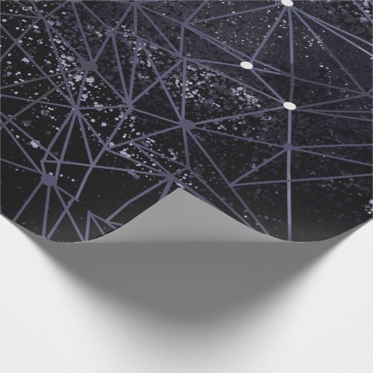 Raumgeometrie Geschenkpapier (Ecke)