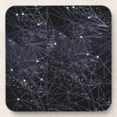 Raumgeometrie Getränkeuntersetzer (Vorderseite)