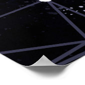 Raumgeometrie Poster (Ecke)