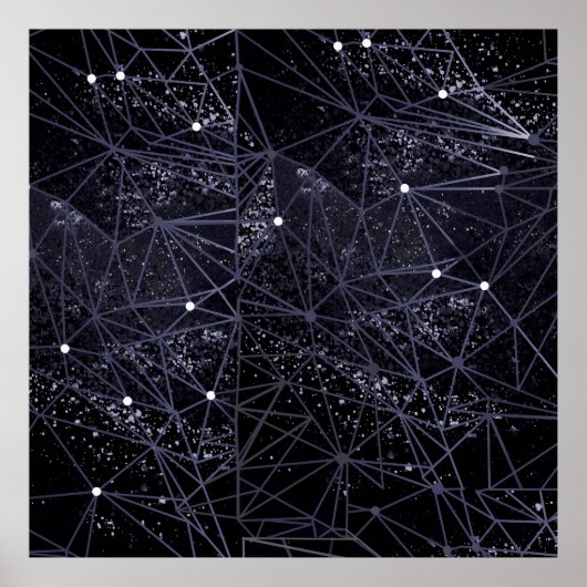 Raumgeometrie Poster (Vorne)