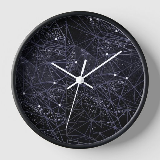 Raumgeometrie Uhr (Vorderseite)