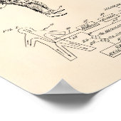 Raumheizungs-Austauscher 1967 Anzug-Patent Alter P Poster (Ecke)