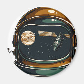 Raumhelm Magnet (Vorne)