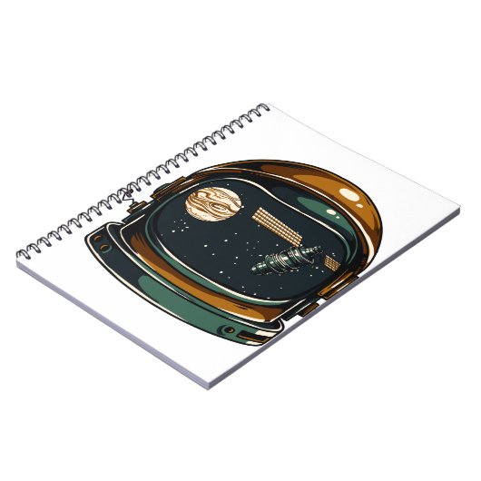 Raumhelm Notizblock (Linke Seite)