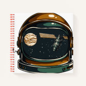 Raumhelm Notizblock (Vorderseite)