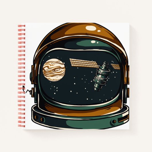 Raumhelm Notizblock (Vorderseite)