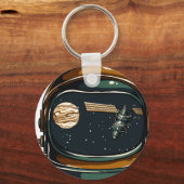 Raumhelm Schlüsselanhänger (Vorderseite)