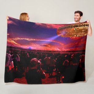 RAUMINVADER FLEECEDECKE