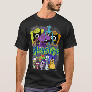 Raumjam Classic Monstars im Weltraum T-Shirt