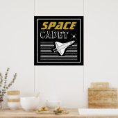 Raumkadet, Raumsondenplakat Poster (Küche)