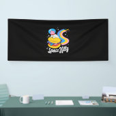 Raumkatze Banner (Messe)
