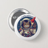 Raumkatze Button (Vorne & Hinten)