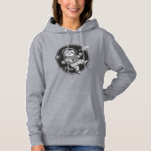 Raumkatze Hoodie (Vorderseite)