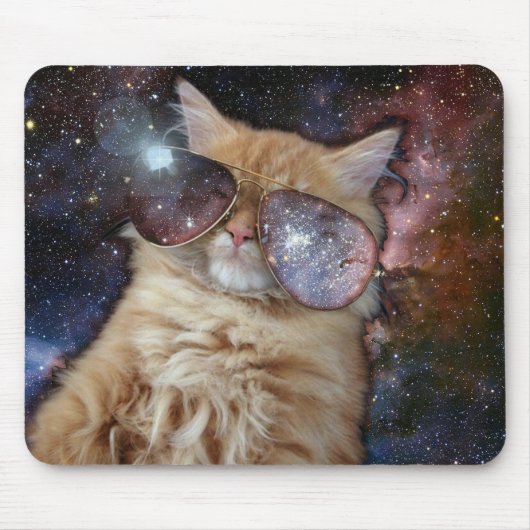 Raumkatze Mousepad (Vorne)