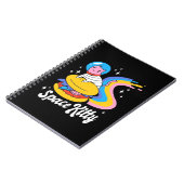 Raumkatze Notizblock (Linke Seite)