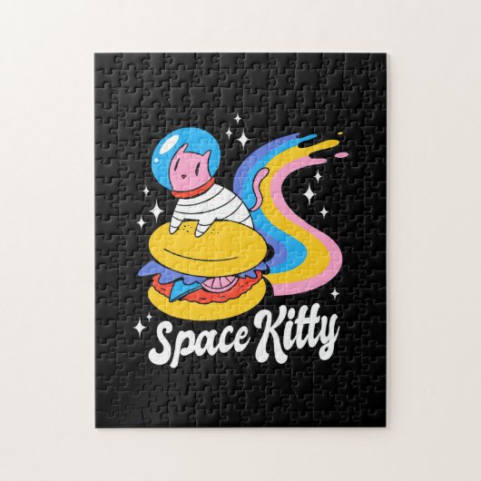 Raumkatze Puzzle (Vertikal)