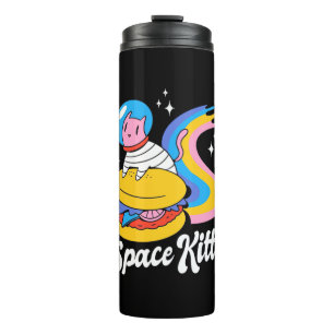 Raumkatze Thermosbecher