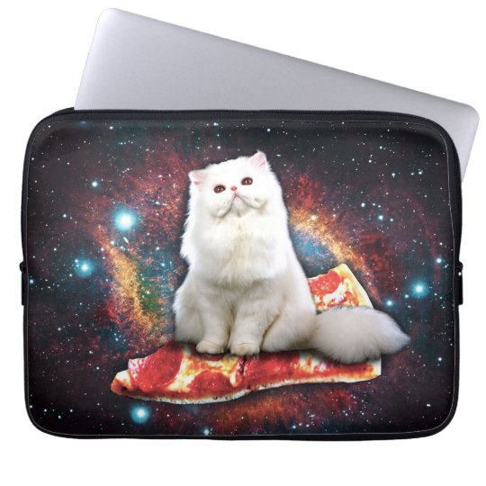Raumkatzenpizza Laptopschutzhülle