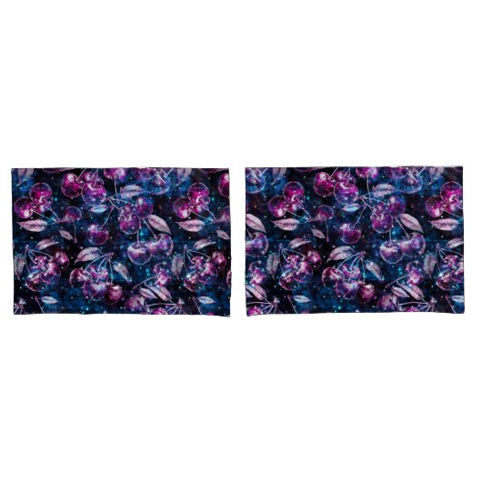 Raumkirschenkissen Schams Hüllen Kissenbezug (Vorderseite-Set)